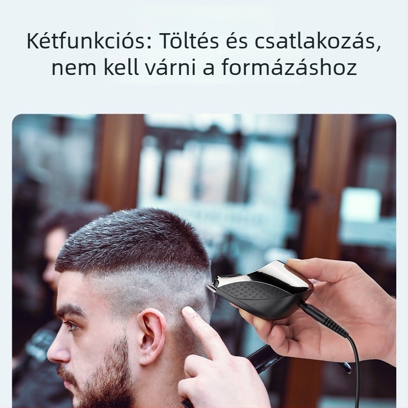 York otthoni használatra szánt elektromos hajvágó kerámiás pengével, víz nélküli tisztítás