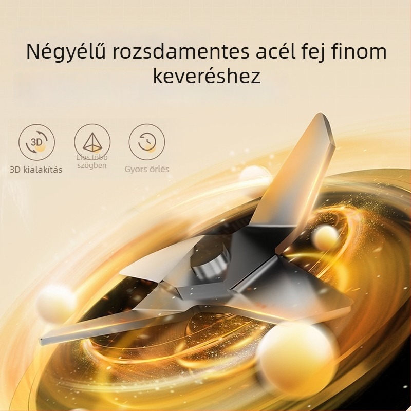 Midea 1,2 L-es gyorsturmixgép érintőképernyővel, időzítővel, fűtés funkcióval, szűrő nélküli, gyümölcslevek és szója tej készítésére