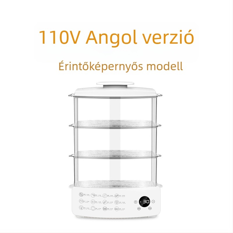 Elektromos gőzölő ZG-02, 12 L kapacitás, 3-rétegű kialakítás, 100-240 V, 900 W