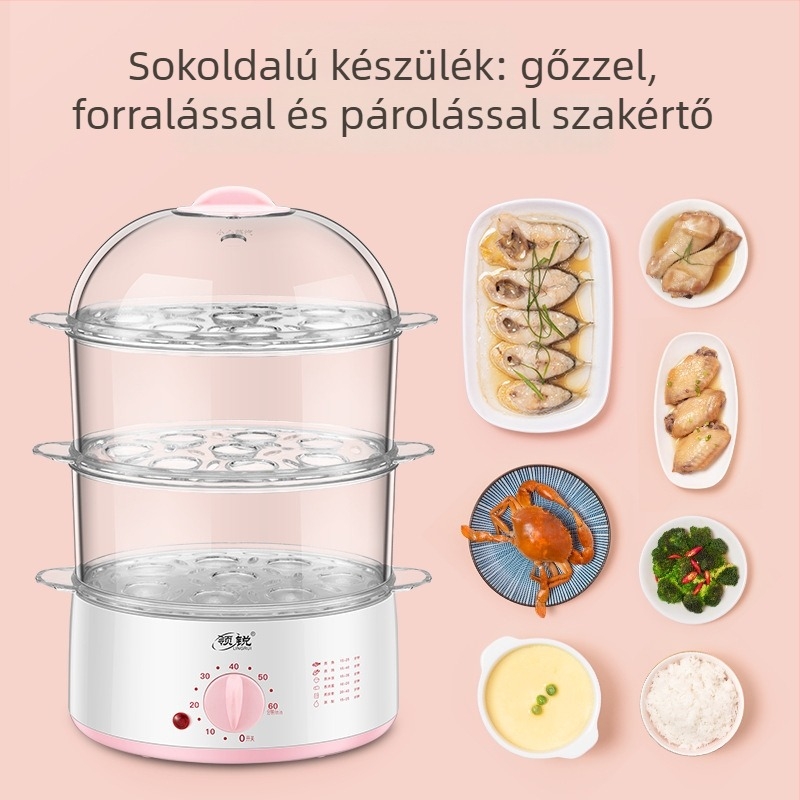 Elektromos gőzölő XB-EC18, két réteg, kapacitás kevesebb mint 6 l, 350 W, 220 V