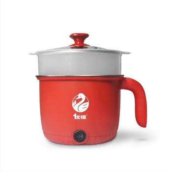 All-in-One elektromos mini forró fazék kollégiumi szobához, 800W, <1L, műanyag test, tapadásmentes belső