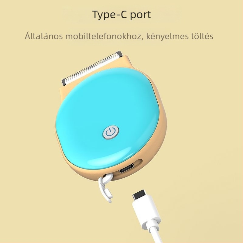 Baba elektromos hajvágó, brushless motor, kerámia pengéje, újratölthető, nem vízálló
