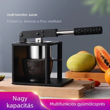 XS rozsdamentes acél kézi gyümölcsprés – multifunkcionális, kézi nyomás, eredet Chaozhou