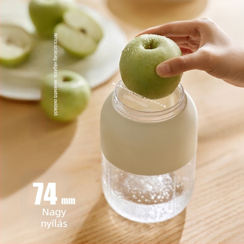 Gyümölcsprés 12-soros pengékkel, max. 18000 rpm, 150W, kapacitás 801–1000 ml, PC élelmiszerbiztonságú műanyag