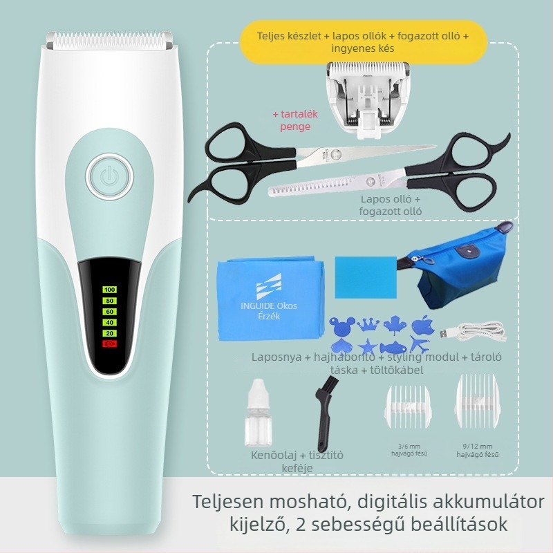 V21 Baba Hajvágó – Újratölthető, 6W, Vízálló