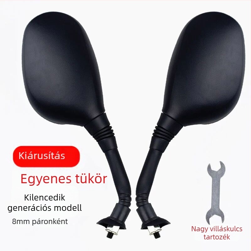 Elektromos járművek hátsó tükre - széles látómező, univerzális illeszkedés triciklikhez