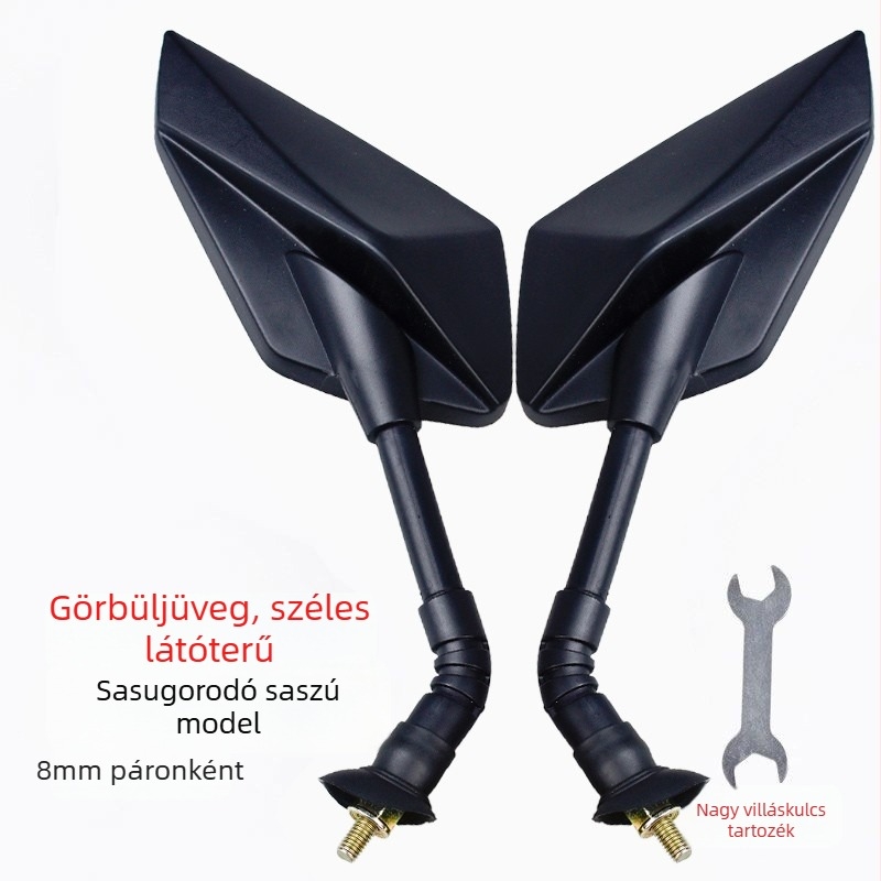 Elektromos járművek hátsó tükre - széles látómező, univerzális illeszkedés triciklikhez