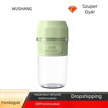 Hordozható gyümölcscentrifuga beépített akkumulátorral, 800 W, 420 ml, négypengés fej, max. 18000 rpm