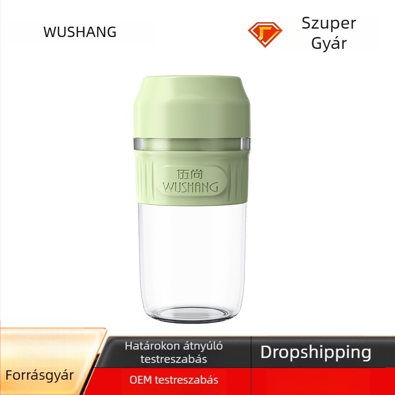 Hordozható gyümölcscentrifuga beépített akkumulátorral, 800 W, 420 ml, négypengés fej, max. 18000 rpm