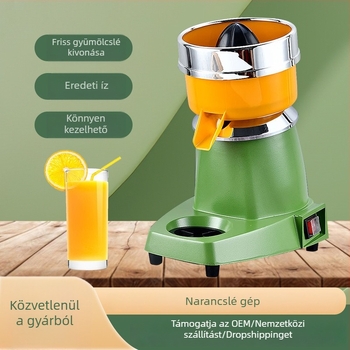 Elektromos citrusfacsaró narancs, citrom és grapefruit – otthoni használatra