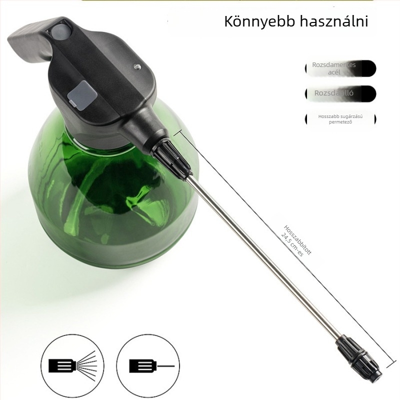 Műanyag öntöző kanna permetezővel, Qingxin Green Garden, háztartási használatra