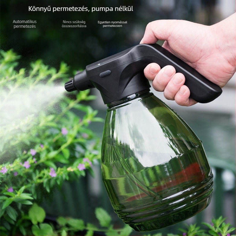 Műanyag öntöző kanna permetezővel, Qingxin Green Garden, háztartási használatra