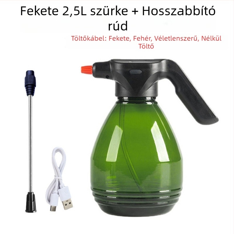 Műanyag öntöző kanna permetezővel, Qingxin Green Garden, háztartási használatra