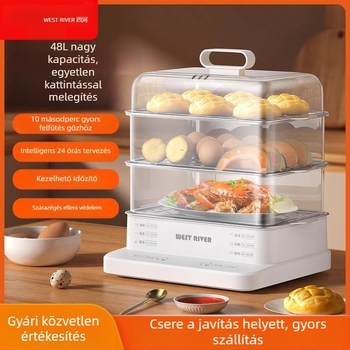 Elektromos gőzölő, egy rétegű, 10 L fölötti kapacitás, érintéses vezérlés, modell 166