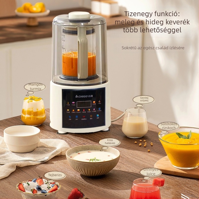 Blender 802 teljesen automata működés, intelligens hangvezérlés, szigetelés, szűrő nélküli kivitel, 1,2 L kapacitás, 3–5 adaghoz