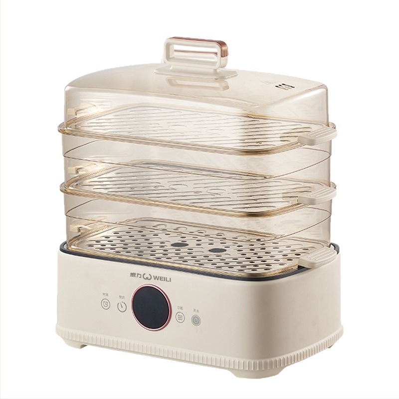 Háztartási elektromos gőzölő háromrétegű, mechanikus vezérléssel, 220V, modell Hg-zg06