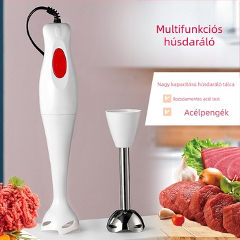 Kézi elektromos mixer rozsdamentes acél pohárral, 1–3 L kapacitás, 300 W, 111–240 V, bébiételek készítéséhez