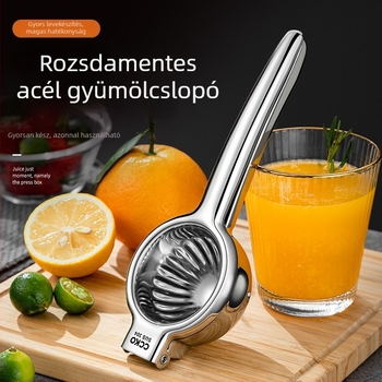 CCKO Kézi Citromfacsaró, 304 rozsdamentes acél, Többcélú Gyümölcsfacsaró