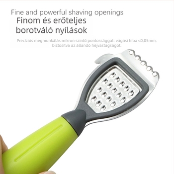 Kézi citrom reszelő-préselő – multifunkcionális, műanyag kivitel, Record Work márka