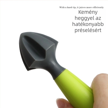 Kézi citrom reszelő-préselő – multifunkcionális, műanyag kivitel, Record Work márka