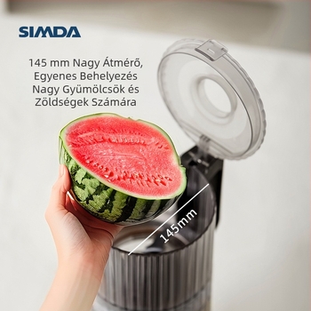 Háztartási gyümölcscentrifuga, automata, leválasztja a levet és a pulpa szétválasztásával, teljesítmény ≤200W, kapacitás ≤400ml, fordulatszám ≤12 000 rpm, tejturmix funkció