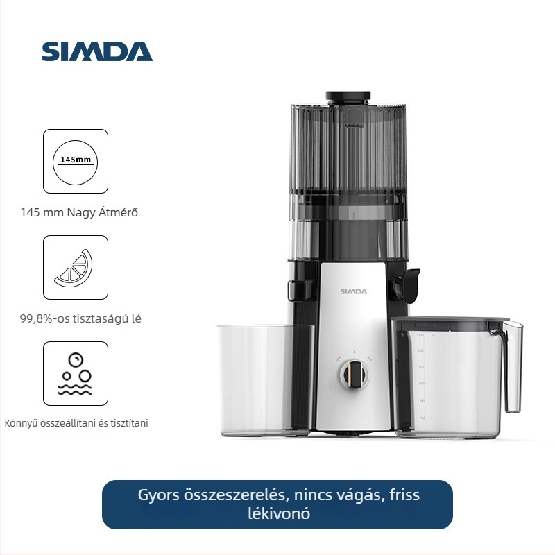 Háztartási gyümölcscentrifuga, automata, leválasztja a levet és a pulpa szétválasztásával, teljesítmény ≤200W, kapacitás ≤400ml, fordulatszám ≤12 000 rpm, tejturmix funkció