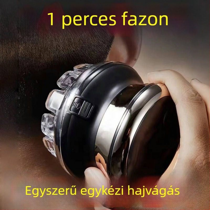 Elektromos hajvágó kerámia pengékkel, brushless motor, újratölthető, beépített akkumulátor, alacsony zajszint