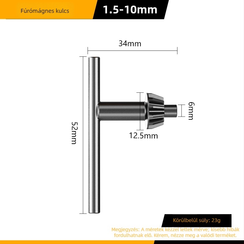 Fúrópatron kulcs — Modell: Drill Chuck Key; Termékkód: F7555J5MM97H58; Márka: Other