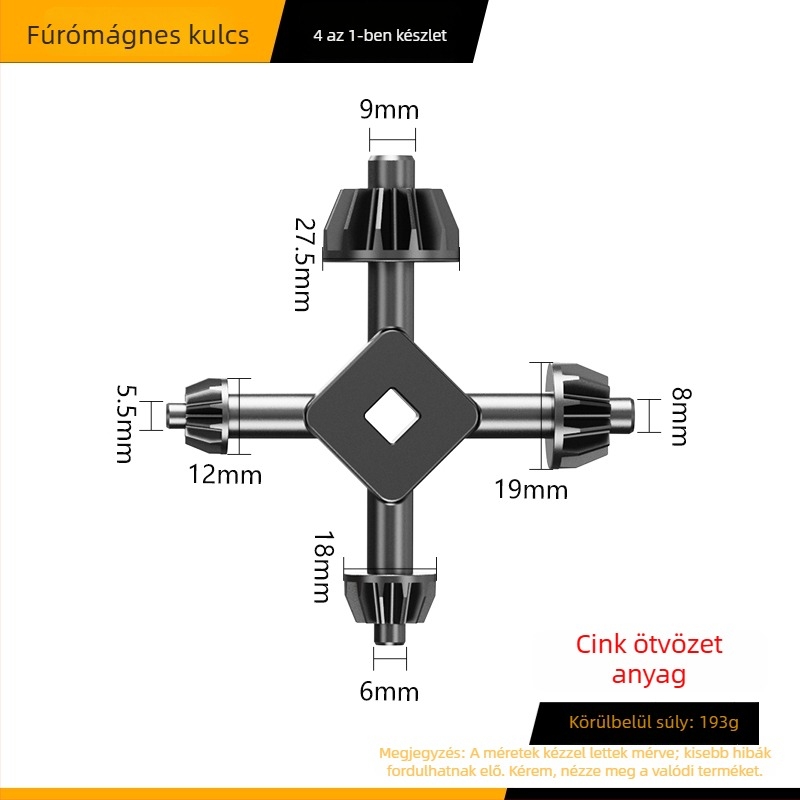 Fúrópatron kulcs — Modell: Drill Chuck Key; Termékkód: F7555J5MM97H58; Márka: Other
