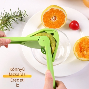 Kézi citromfacsaró, többfunkciós, PP anyagú, nem elektromos, modern minimalist design