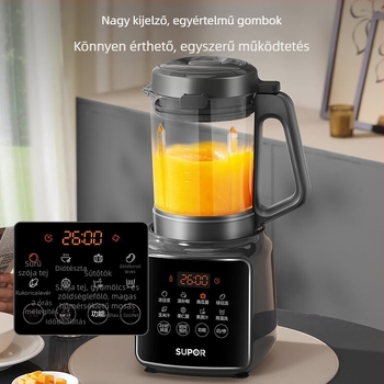 Supor faláttörő konyhai processzor, 0,9–1,2 L, 3–4 személyre, érintőképernyő, Modell SPJ002S