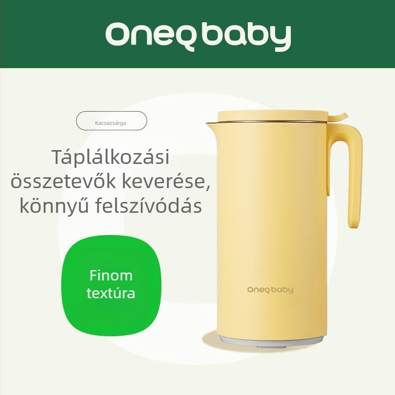 Magas teljesítményű konyhai blender sejtfal-törő funkcióval, szigetelt felmelegítés, érintéses vezérlés, 0,6–0,8 L kapacitás, csendes működés