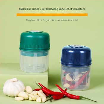 Elektromos fokhagymaprés és kompakt vezeték nélküli élelmiszeraprító fokhagyma és chili számára