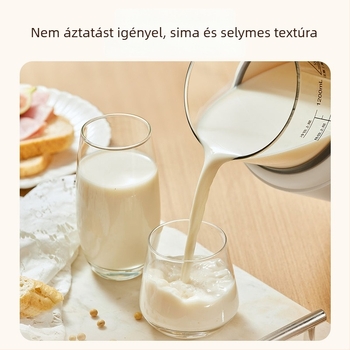 Westco YEK-DJ07E Szójatej Gép Üveg Testtel, 800W, 1,2L Kapacitás, Fűtés, Automata Tisztítás