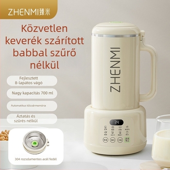 Zhenmi ZMPB-308 Szójatej gép faltörő technológiával, háztartási automata főzés nélküli, alacsony zajú, 1 L kapacitás, öntisztító