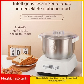 Otthoni dagasztógép nagy kapacitással, automata fermentációval – intelligens, többfunkciós konyhai készülék. 5–10 L, 111–240 V, 20000–29999 rpm, rozsdamentes acél test.
