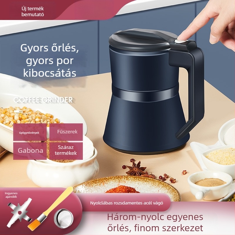 Kis méretű háztartási őrlőgép – kapacitás 1 L alatt, 111–240 V, 30 000–39 999 rpm, több mint 6 pengével, személyre szabható menü