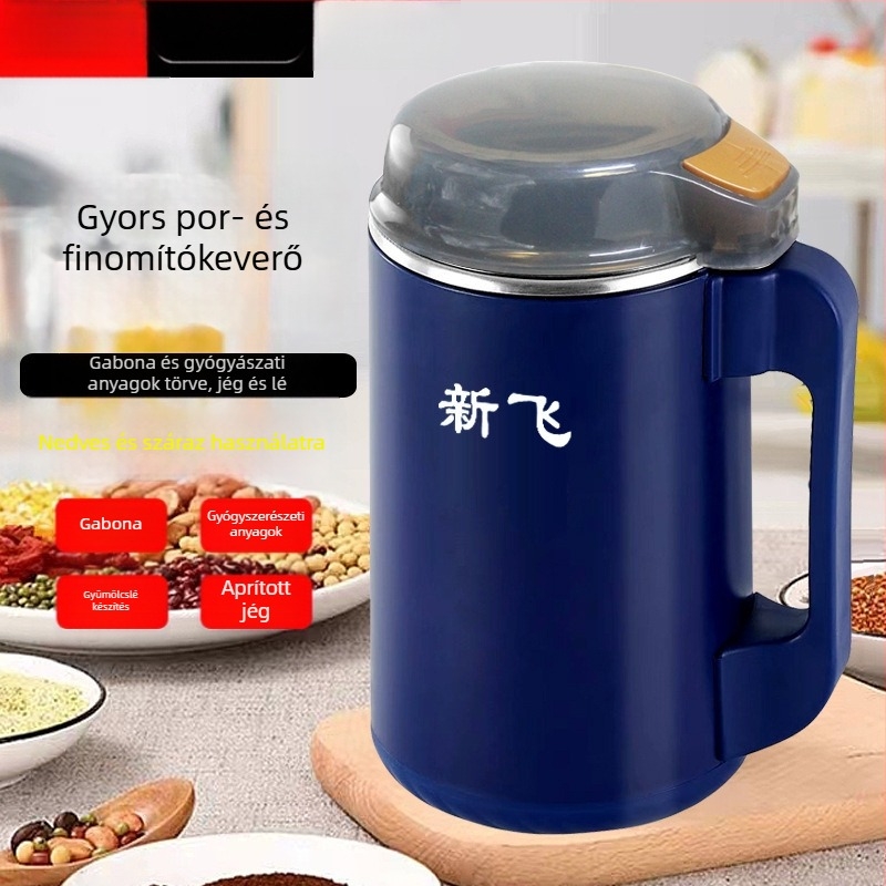 Tésztakeverő, 500 ml kapacitás, állítható funkció, 111–240 V, max. 10 000 rpm, 1 penge