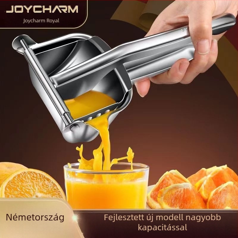Kézi gyümölcsprés 304 rozsdamentes acélból, többfunkciós, gyümölcsök és zöldségek számára, Sheng Sheng