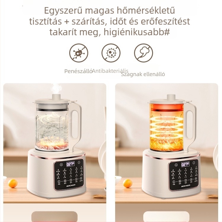 Mochan-v Kf803 szójatej készítőgép, teljesen automata, csendes működés, maradékmentes, többfunkciós, 3–5 személy részére