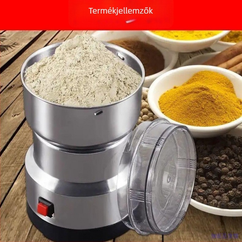 Faláttörő őrlőgép - 300 g kapacitás, vezeték nélküli távirányító, 40 000 rpm, rozsdamentes acél pohár és test, 6+ éle
