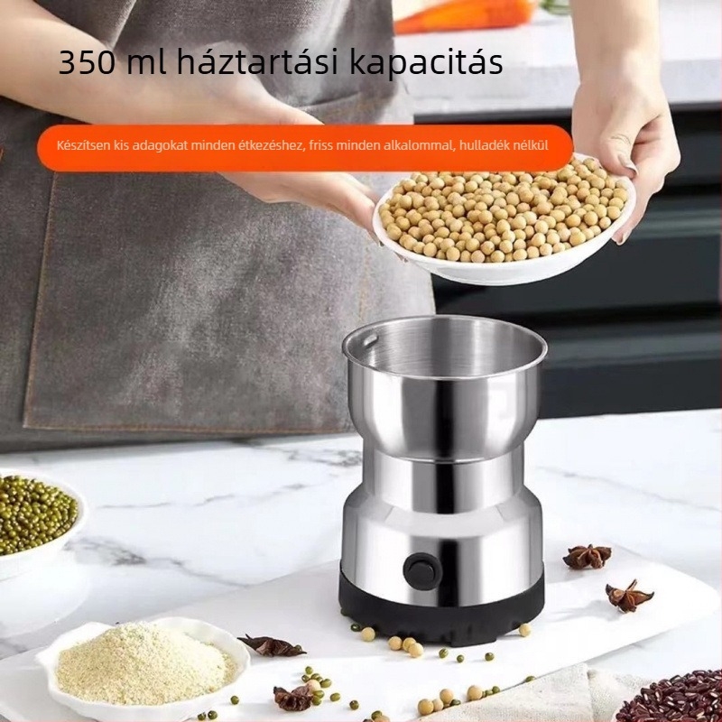 Faláttörő őrlőgép - 300 g kapacitás, vezeték nélküli távirányító, 40 000 rpm, rozsdamentes acél pohár és test, 6+ éle