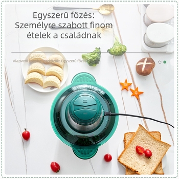 Húsdaráló, 3L kapacitás, Rozsdamentes acél test, 50W, 10000-19999 rpm, 4 pengék