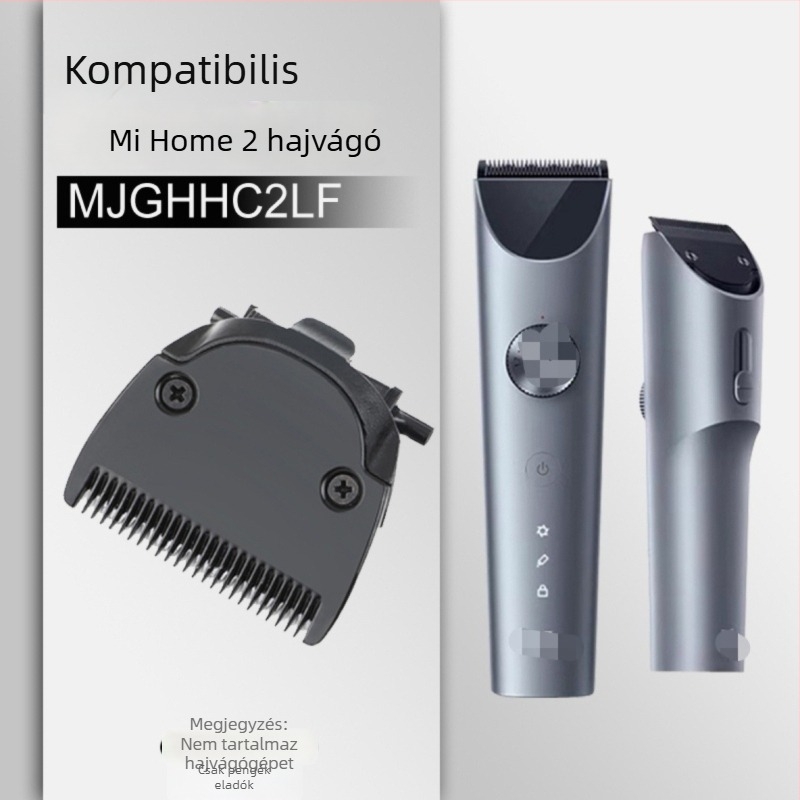 Cserepengéhez elektromos hajvágóhoz, titánium‑ötvözet pengével, vastított él, leválasztható és mosható fej, vízálló, alacsony zajszint
