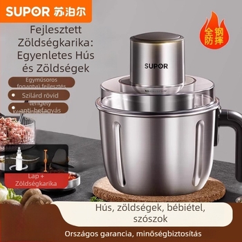 Supor húsdaráló 1–3 L, rozsdamentes acél test, 2 sebesség, mechanikus vezérlés, félautomatikus