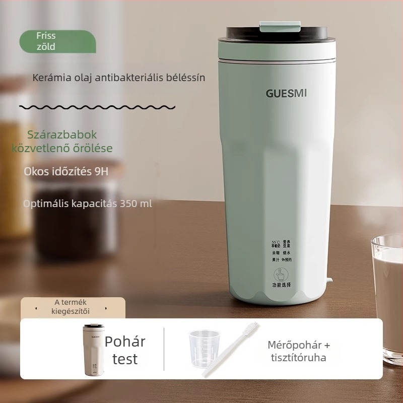 Közvetlen fogyasztású szójatej pohár – mini hordozható otthon- és irodai használatra szánt blender, teljesen automata, 300–500W, 111–240V, kapacitás 1 L alatt