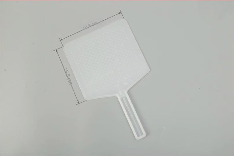 Mintázott műanyag glettelő tábla tartó — építkezésre