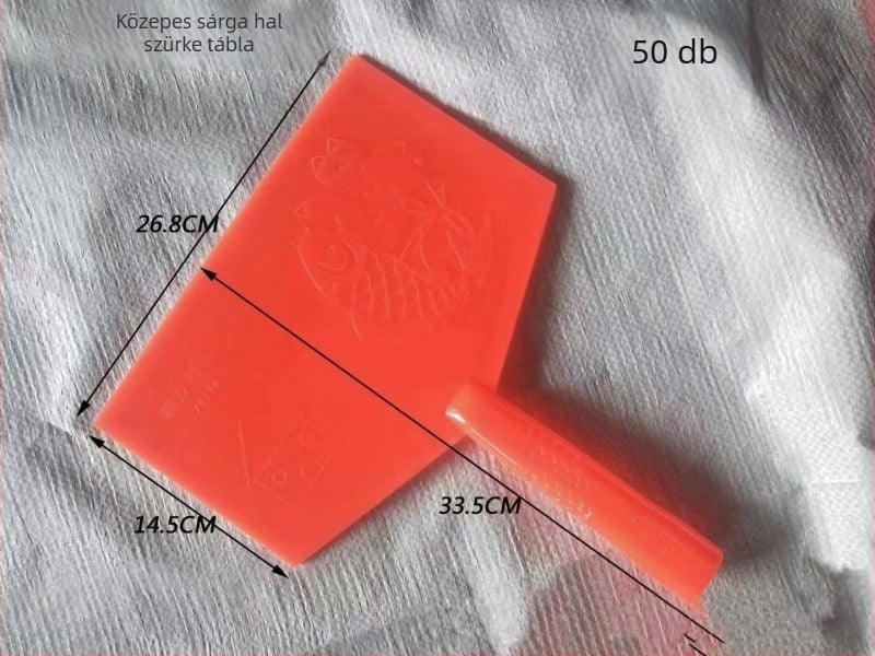 Mintázott műanyag glettelő tábla tartó — építkezésre