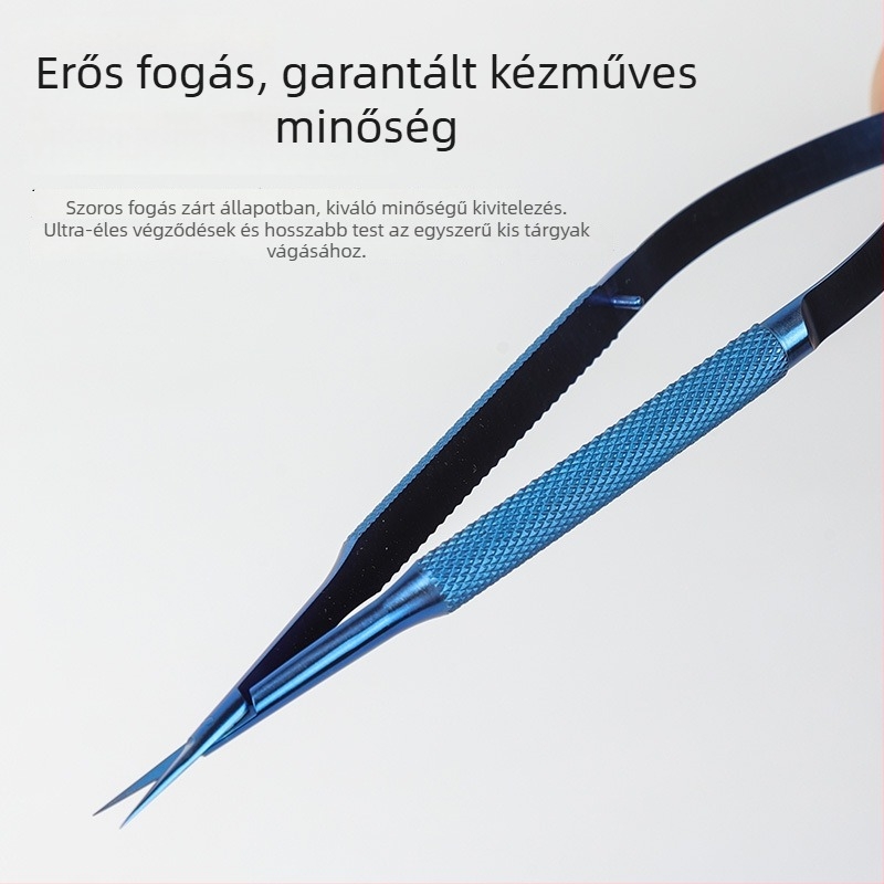 Szemészeti konjunktív kapcsok, rozsdamentes acélból, önzáró és csavarzáras változatok, titánötvözet, márka Wenchang Medical