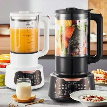 Félszférikus all-in-one szója tej és gyümölcslé készítő – 1,2 L+ kapacitás, érintéses vezérlés, szűrő nélküli őrlés, 3D fűtés, forró szárítás és sterilizáció